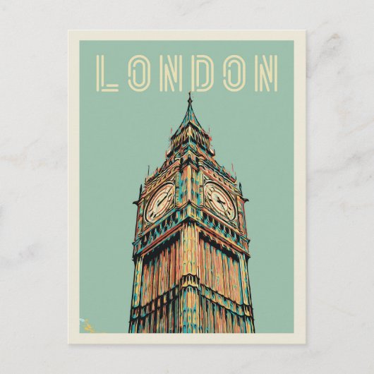 Carte Postale Big Ben de Londres (Devant)