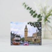 Carte Postale Big Ben et le palais de Westminster (Debout devant)