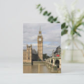 Carte Postale Big Ben et les Chambres du Parlement - Londres (Debout devant)
