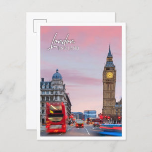 Carte Postale Big ben et les chambres du parlement Londres Angle