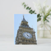 Carte Postale Big Ben Horloge à Londres, Angleterre Royaume-Uni (Debout devant)
