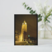 Carte Postale Big Ben La Nuit (Debout devant)