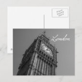 Carte Postale Big Ben London (Devant / Derrière)