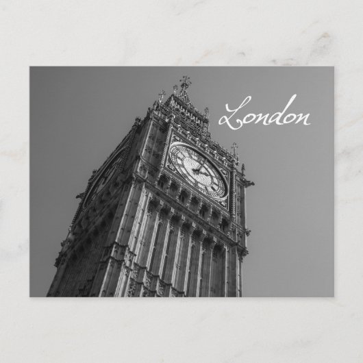 Carte Postale Big Ben London (Devant)