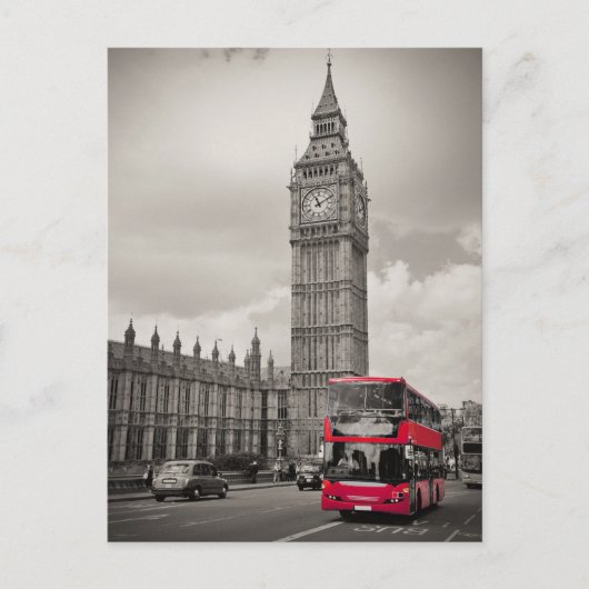 Carte Postale Big Ben London (Devant)