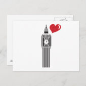 CARTE POSTALE BIG BEN LONDON (Devant / Derrière)