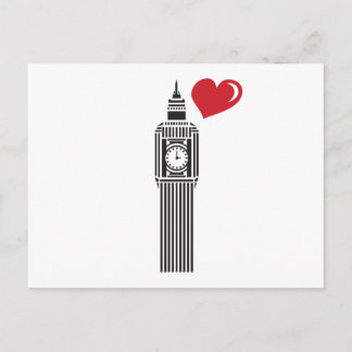 CARTE POSTALE BIG BEN LONDON