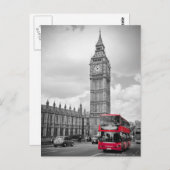 Carte Postale Big Ben London (Devant / Derrière)