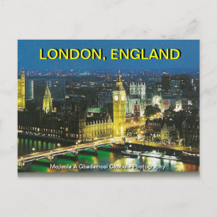 CARTE POSTALE BIG BEN LONDON, ANGLETERRE PAR MOJISOLA A GBADAMOS