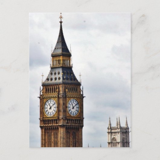 Carte Postale Big Ben London Clock Towers Et Westminster Abbey (Devant)