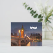 Carte Postale Big Ben (Londres) (Debout devant)