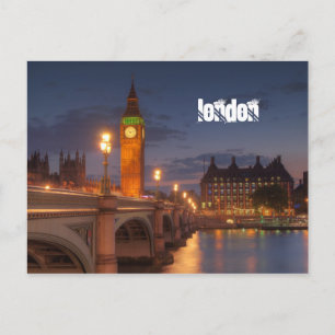 Carte Postale Big Ben (Londres)