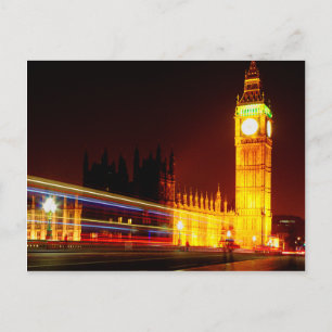 Carte Postale Big Ben, Londres