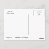 Carte Postale Big Ben, Londres (Dos)