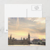 Carte Postale Big Ben, Londres (Devant / Derrière)
