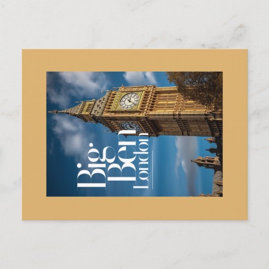 Carte Postale Big Ben Londres (Devant)