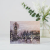Carte Postale Big Ben - Londres, Angleterre (Debout devant)