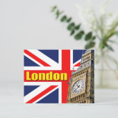 Carte Postale Big Ben - Londres - Angleterre (Debout devant)