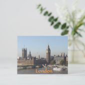 Carte Postale Big Ben, Londres Angleterre (Debout devant)