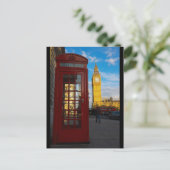 Carte Postale Big Ben & Phone Box (Debout devant)