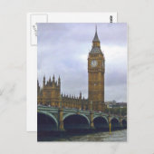 Carte Postale Big Ben Postcard (Devant / Derrière)
