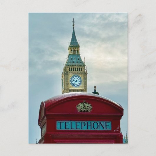 Carte Postale Big Ben, Westminster, London Postcard (Devant)