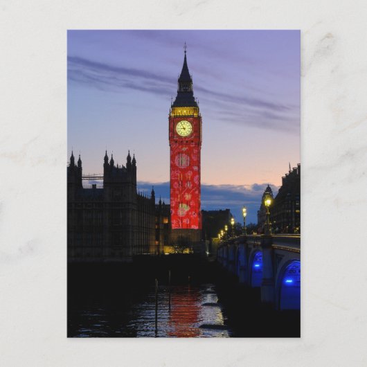 Carte postale "Big Ben" Westminster, Londres Royau (Devant)