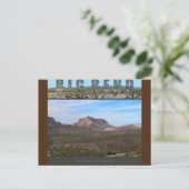 Carte Postale BIG BEND NAT’L PARK-Texas-Rio Grande Valley- (Debout devant)