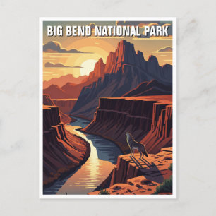Carte Postale Big Bend National Park Travel