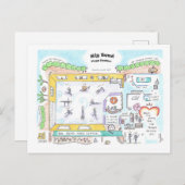 Carte Postale Big Bend SMALL postcard by Jzikah (Devant / Derrière)