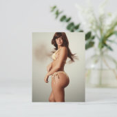 CARTE POSTALE BIG BOTTOM VINTAGE BIKINI GIRL POSTCARD (Debout devant)