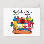 Carte Postale Big Bounce Boy 2nd Birthday Tshirts et cadeaux (Devant)