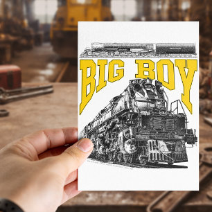 Carte Postale Big Boy 4014 Loco à vapeur. Classe 4000 d'Union Pa