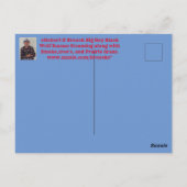 Carte Postale Big Boy Steaming le long (Dos)