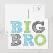 Carte Postale Big Bro (Devant / Derrière)