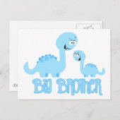 Carte Postale Big Brother Dinosaur (Devant / Derrière)