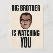 Carte Postale Big Brother vous regarde ! (Devant)