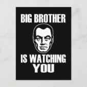 Carte Postale Big Brother vous regarde (Devant)