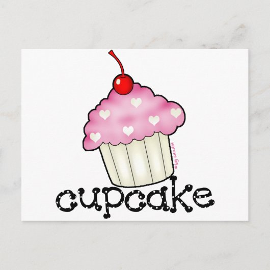 Carte Postale Big Cupcake (Devant)