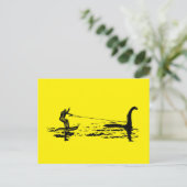 Carte Postale Big Foot et Nessie (Debout devant)