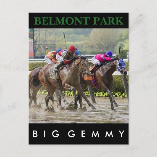 Carte Postale Big Gemmy - Jose Lezcano NY Bred (Devant)