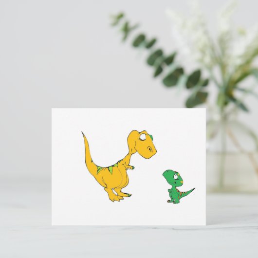 Carte Postale Big Guy & Lil Guy (Debout devant)