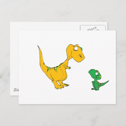 Carte Postale Big Guy & Lil Guy (Devant / Derrière)