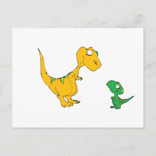 Carte Postale Big Guy & Lil Guy (Devant)