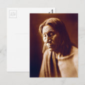 Carte Postale Big Head (Amérindien) (Devant / Derrière)