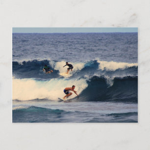 Carte postale Big Island Hawaii Surfers