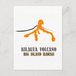 Carte Postale Big Island Lava Junkie Vertical Post Card