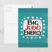 Carte postale Big Judo Energy (Devant / Derrière)