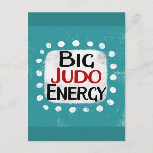 Carte postale Big Judo Energy (Devant)