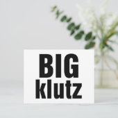Carte Postale Big Klutz (Debout devant)